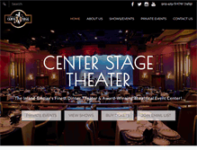 Tablet Screenshot of centerstagefontana.com